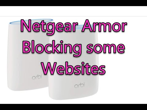 NETGEAR Orbi  Armor (after expired trial peroid) Still Blocking Certain Websites - Real Solution