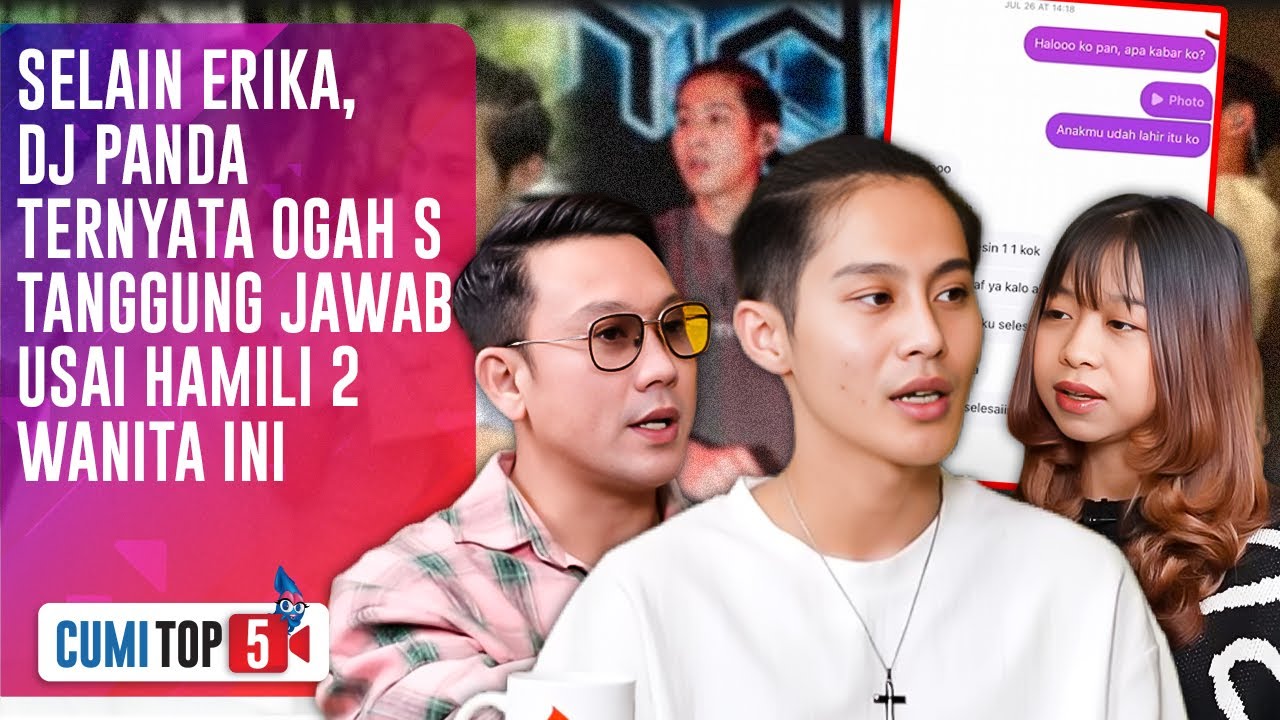 GEGER! 2 Wanita Klaim Hamil Anak DJ Panda, Sintya Cilla Bongkar 5 Fakta Mengejutkan Ini | CUMI TOP V