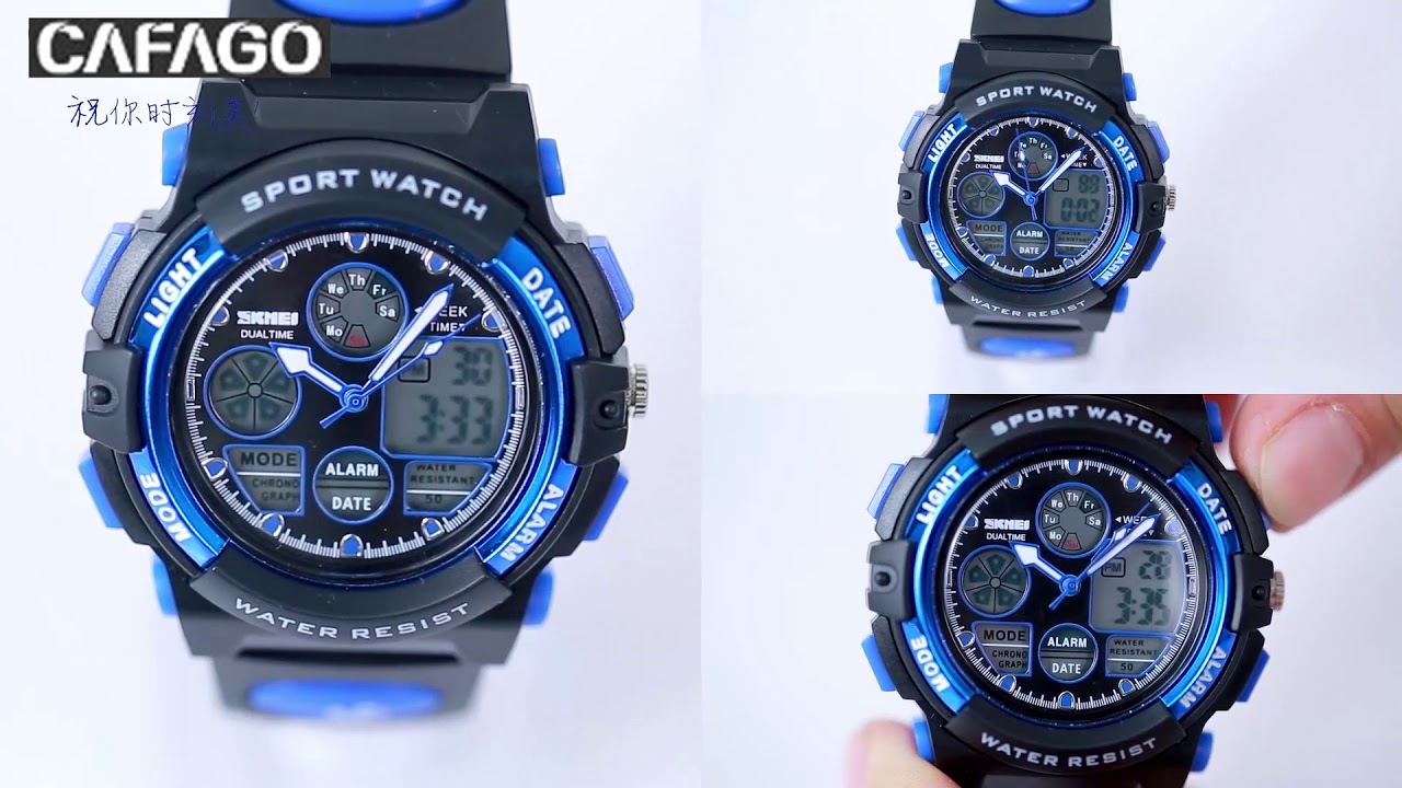 SKMEI High Quality Children Sports Wristwatch YouTube
