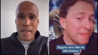 Richard Jefferson GOES OFF On NBA Ball Boy For Looking At His MEAT \& Comparing To Other NBA Players