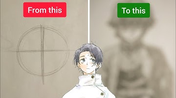 Easy way to draw anime characters like a pro | step by step guide