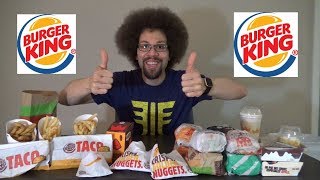 Burger King Ultimate Menu Challenge l 11,000 Calories 13 000 Calorie Burger King Challenge 100 Challenge