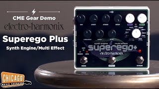 Electro-Harmonix Superego Plus Synth Engine/Multi Effect Pedal