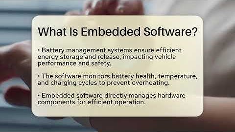 What Is Embedded Software? - Talking Tech Trends