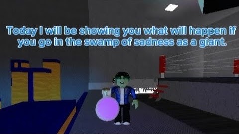 What will happen if you go in the Swamp of Sadness water as a giant! 🌊 | Infectious Smile