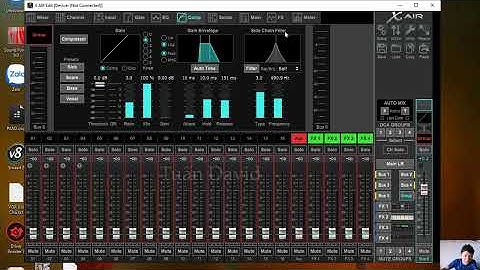 Cách Nhóm Group trên mixer Behringer X-Air XR