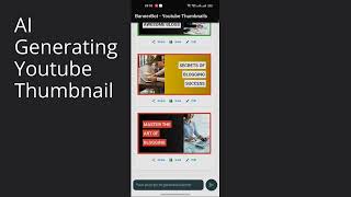 Bannerbot - AI-Powered Youtube thumbnail generator screenshot 2
