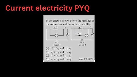 In the circuit shown below,the reading of the voltmeter and the ammeters will be-#neet pyq