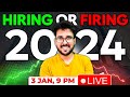 Hiring or Firing in 2024 🔥? Roadmap to get a job in 2024 #job #coding #programming #live