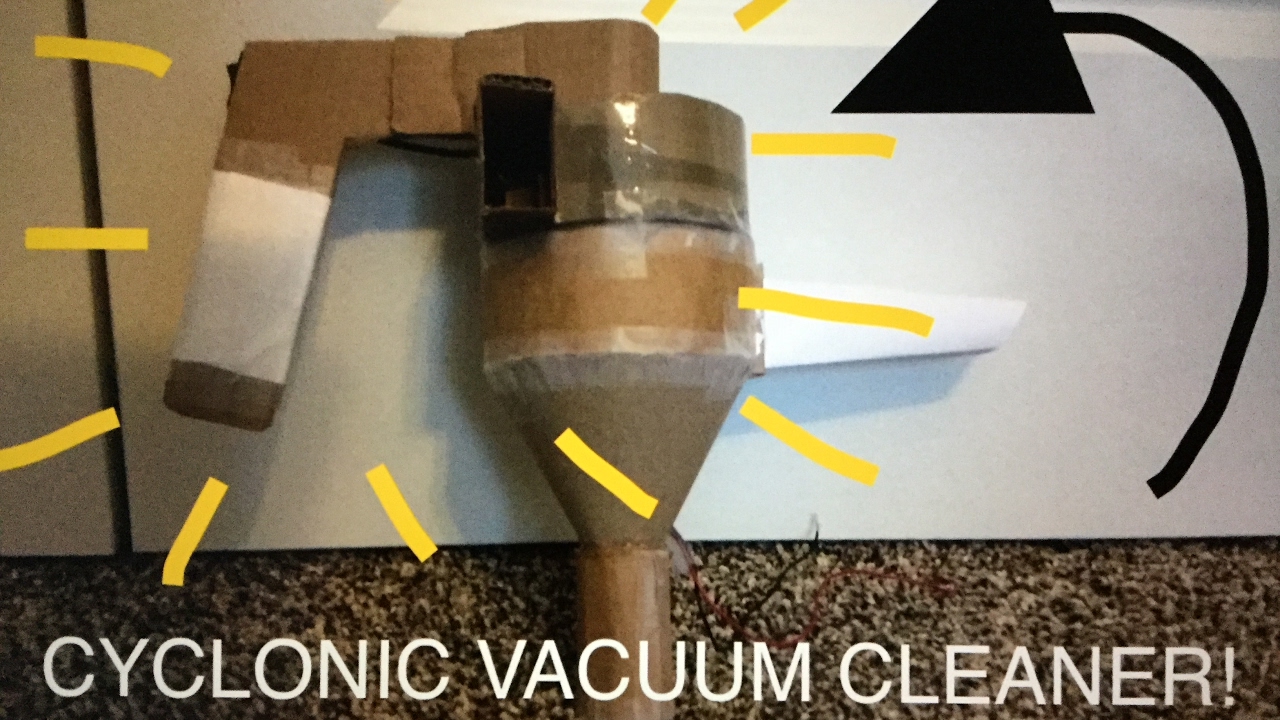 Homemade Cyclonic Vacuum Cleaner! YouTube