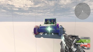 UDK - custom vehicle with exposed driver and passenger (2/2)