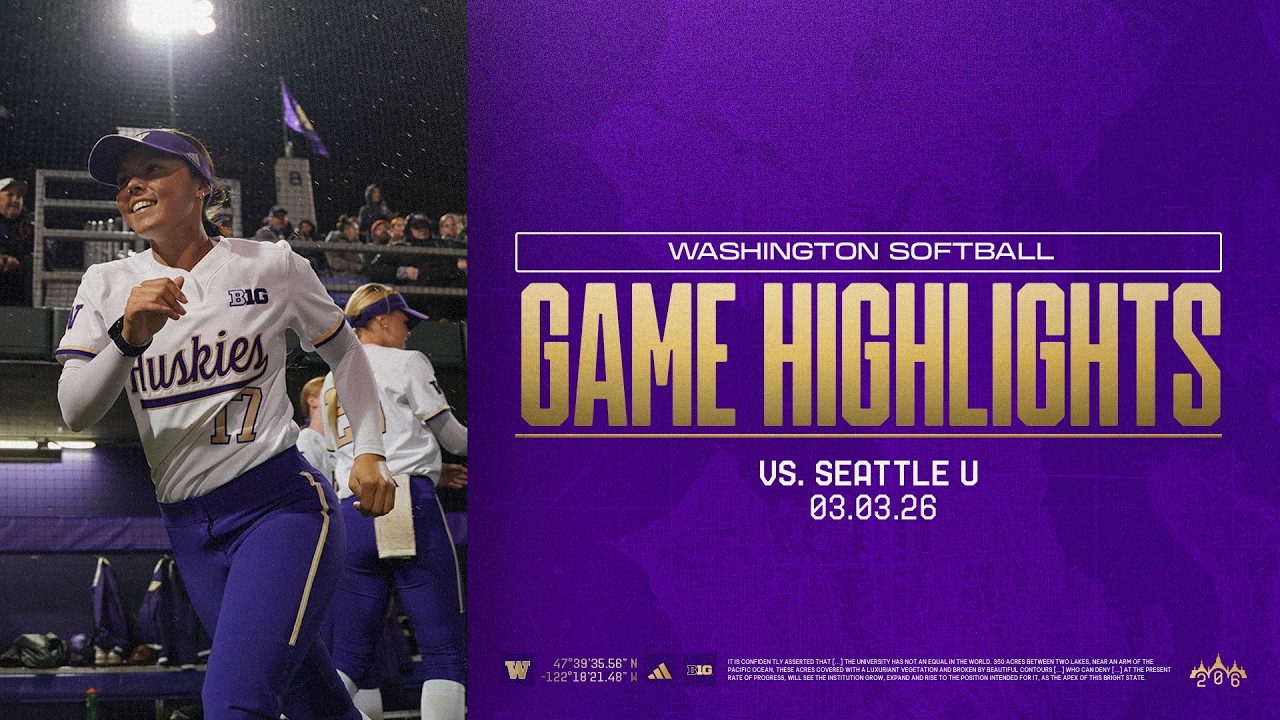 Washington 12, Seattle U 3 | Huskies Highlights