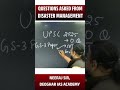 Questions of Disaster management in UPSC mains #upscmains #disastermanagement #answerwriting #upsc