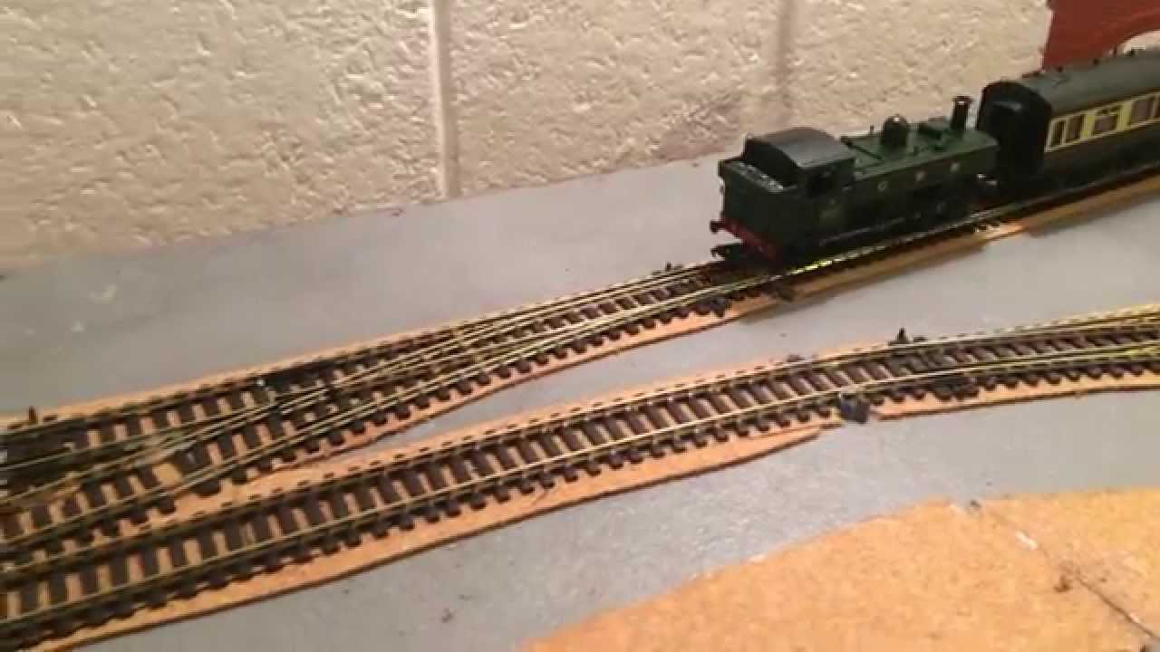 First Passenger Train into unnamed station. - YouTube
