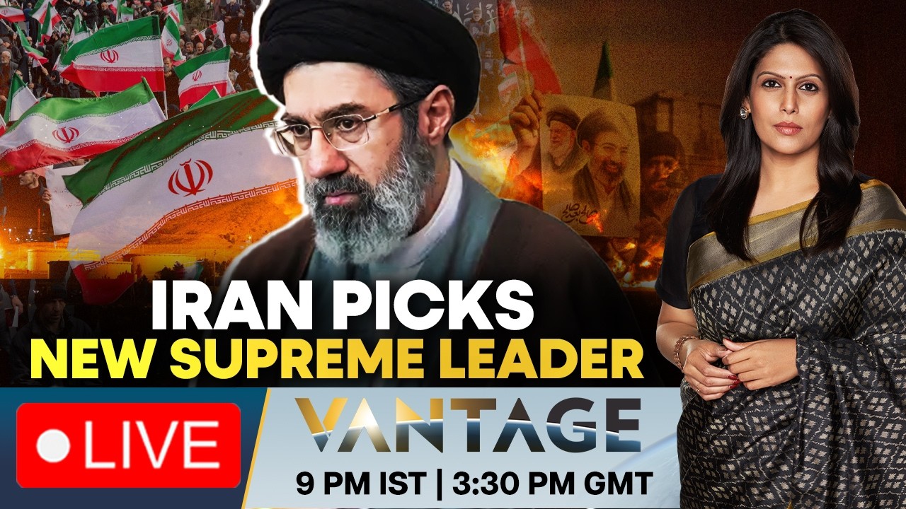 LIVE: Iran Appoints New Supreme Leader, Fires Missile Barrage At Israel | Vantage with Palki Sharma