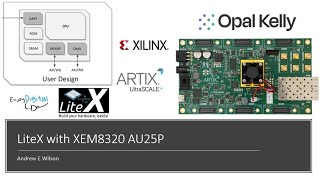 LiteX with XEM8320 AU25P