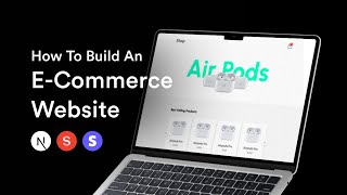 How To Build An Ecommerce Website in NextJS, Tailwind CSS, Sanity CMS & Stripe
