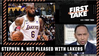 Stephen A. sounds OFF on the Lakers 👀 | First Take