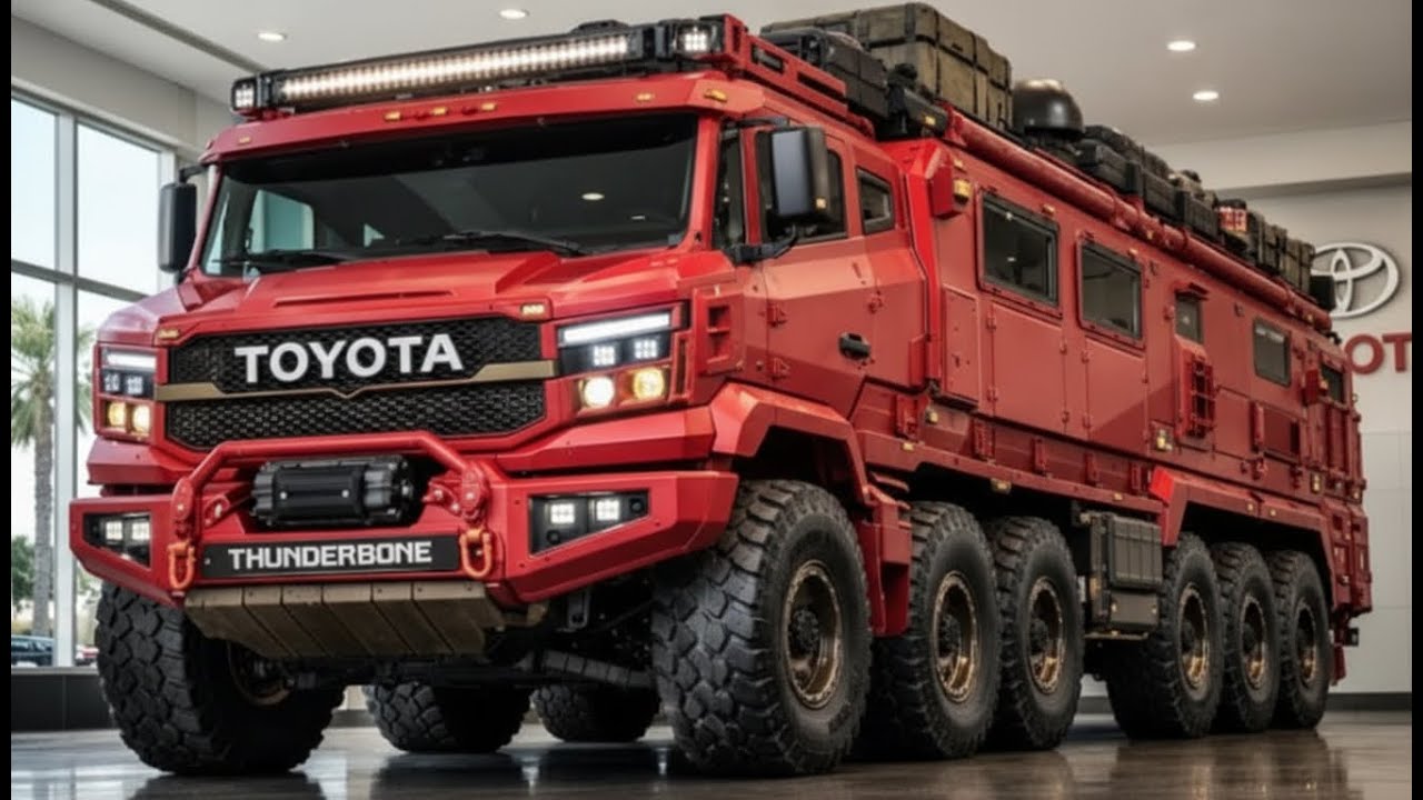 2026 Toyota THUNDERBONE 12x12: The Most Powerful Truck Ever Made!