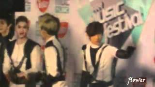 20120131 MBLAQ at MUSIC FESTIVAL  RED CARPET 