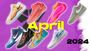 April Releases are Heating Up!! Upcoming Basketball Shoes 2024