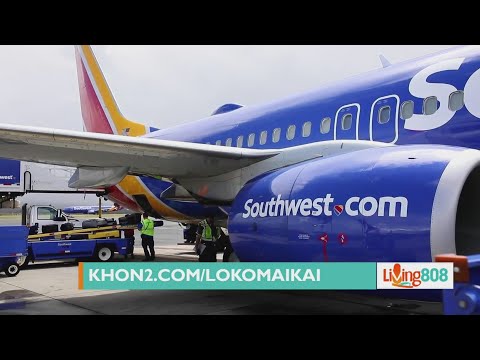 Video: Vai Southwest Airlines lido uz Kona Hawaii?