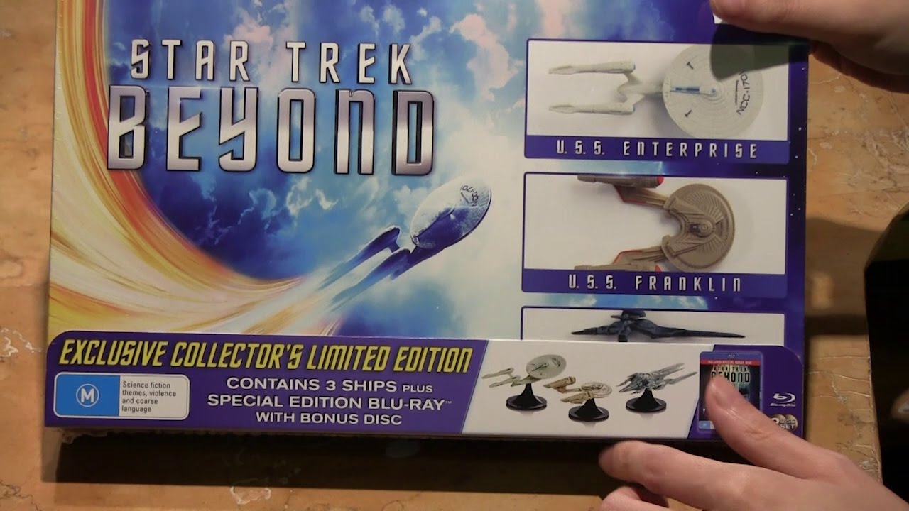 Star Trek Beyond Blu Ray - Exclusive Collector's Limited Edition