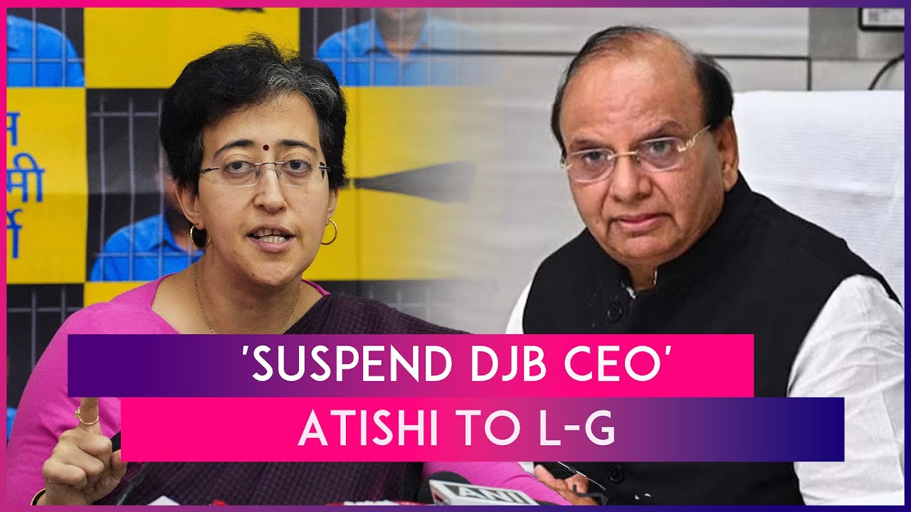 Atishi Demands Suspension Of Delhi Jal Board CEO After Woman Killed In atishi-demands-suspension-of-delhi-jal-board-ceo-after-woman-killed-in
