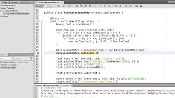 Apply DisplacementMap and PerspectiveTransform in JavaFX 3.7