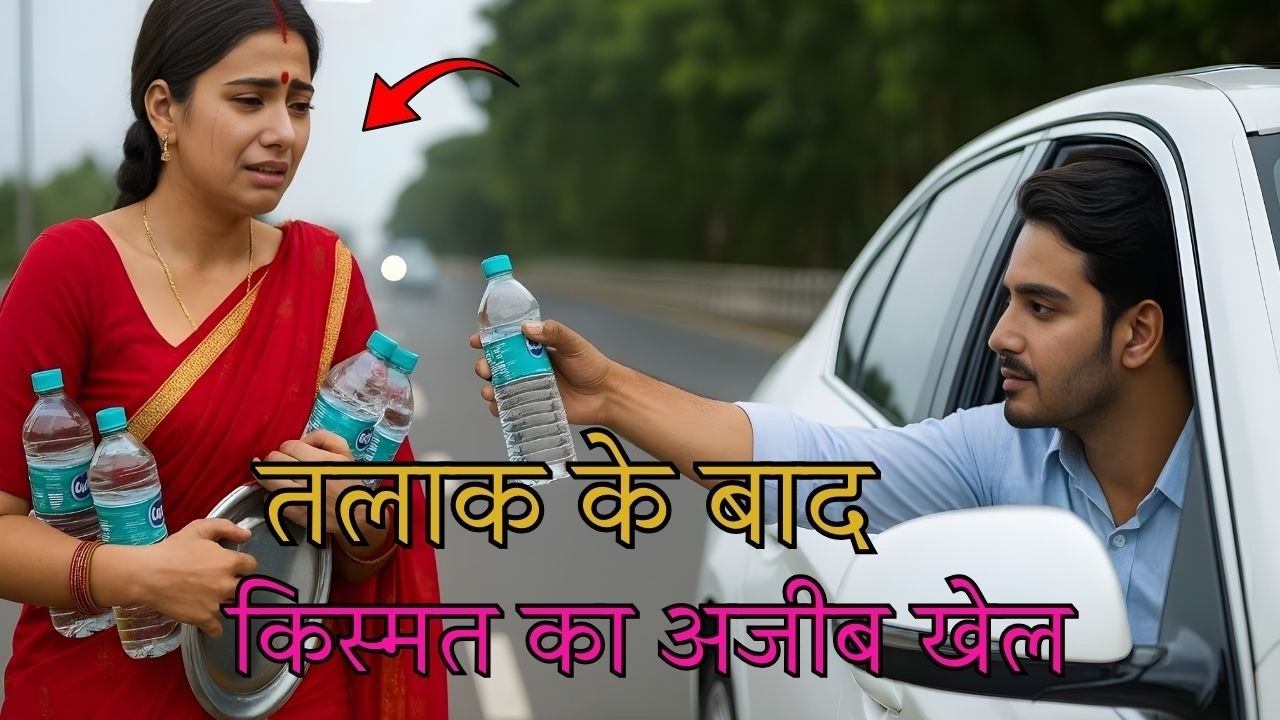 तलाक के 10 साल बाद: सड़क पर पानी बेचती पत्नी को देख पति ने जो किया..