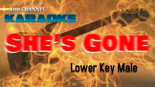 Karaoke She's Gone (lower key Gminor)