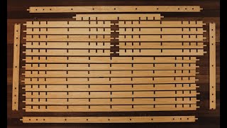 Make A Traditional Japanese Kumiko Screen Using Hand Tools - Part 1/3 - Making The Kumiko Grid