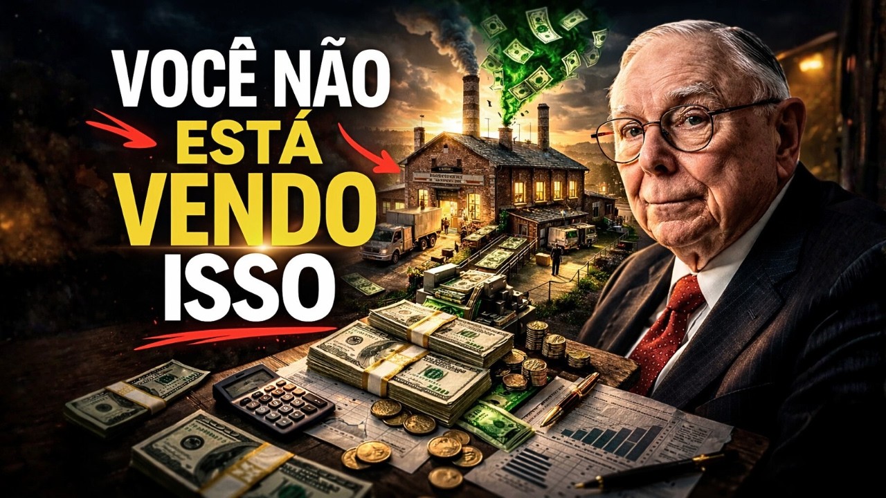 CHARLIE MUNGER: Os 5 Princípios Para MULTIPLICAR CAPITAL — O Caso da Fábrica Esquecida