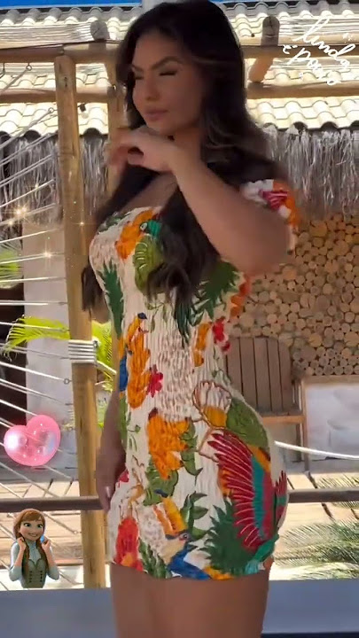 Vestido Curto Morena linda linda é Pouco 😍#beautiful #fashion #linda #outfit #elegantes #charmosa