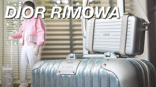 DIOR AND RIMOWA Carry-On Luggage