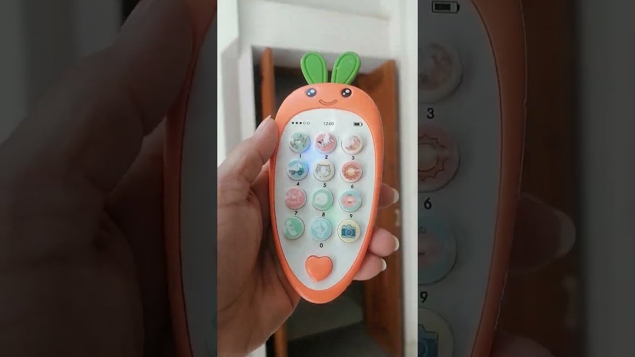 CUTE LEARNING PHONE TOY Digitallearning Satisfying Soundeffects Phonetoy Amazing Video Toys