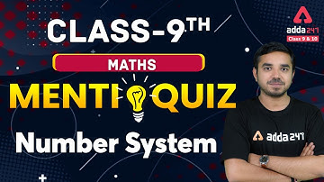 Menti Quiz | Class 9th Maths Chapter 1 | Number System Menti Quiz | NCERT Maths Class 9