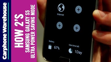 How to use Ultra Power Saving Mode on the Samsung Galaxy S5