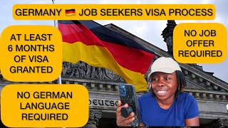 Move to Germany Now on Job Seeker Visa | Moving to Germany to Look for a Job Work in Germany