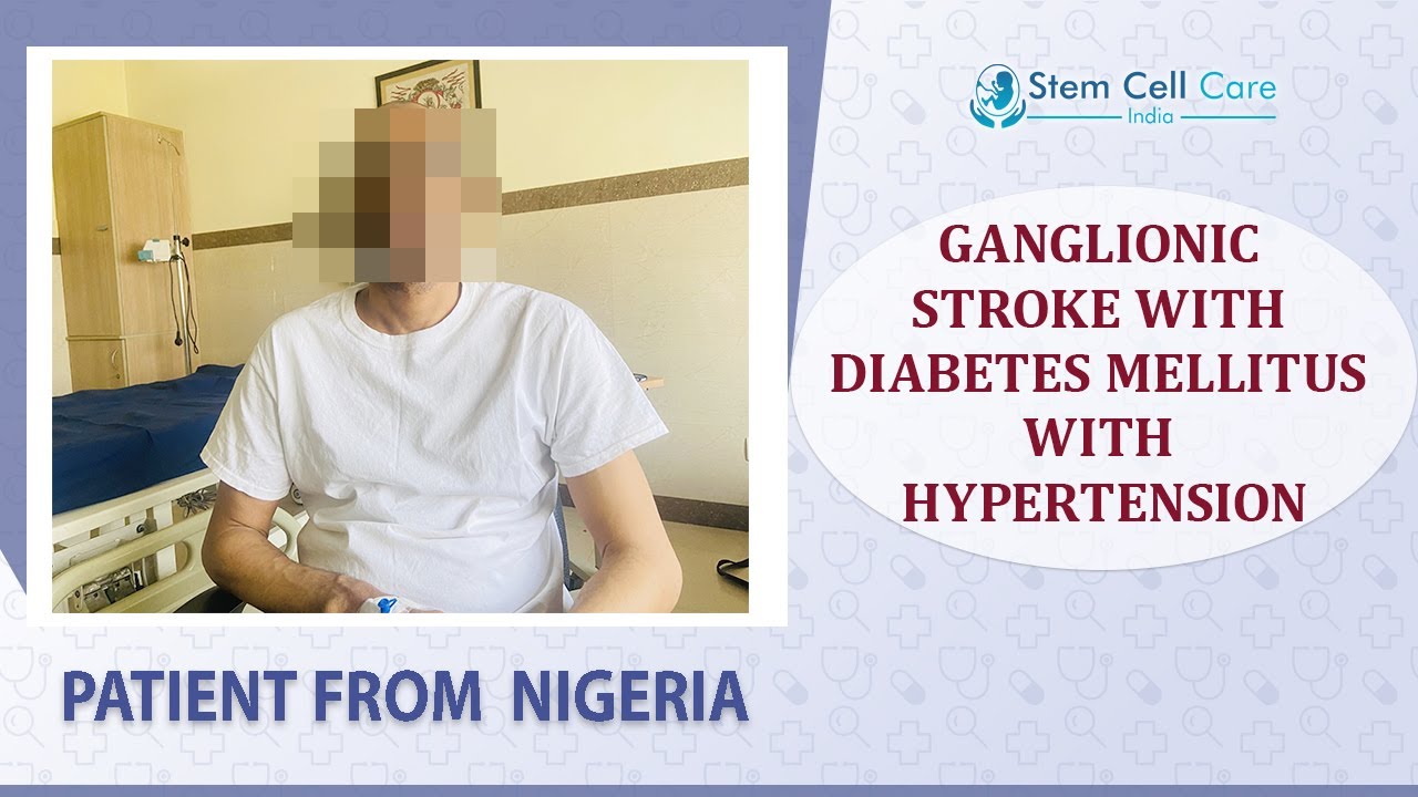 Patient with Stroke, Diabetes, And Hypertension, shares his experience ...