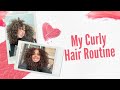 My Curly Hair Routine!!!