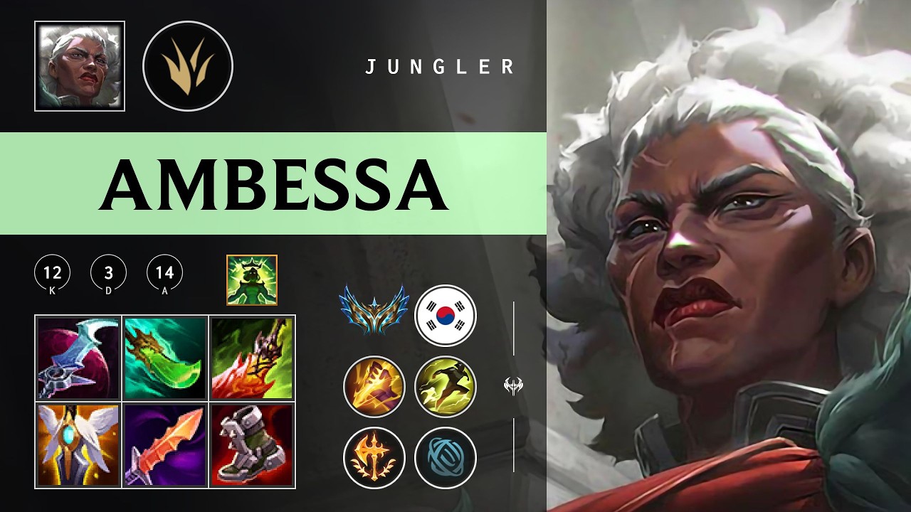 Ambessa Jungle vs Talon - KR Challenger Patch 26.04