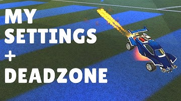Best Controller Settings + Deadzone - Rocket League Tutorial