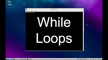 Command Line: While Loops