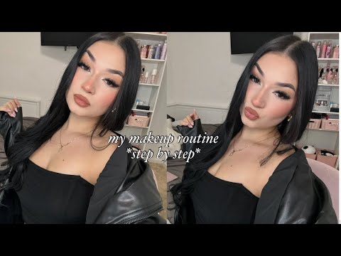 my updated makeup routine || step by step *beginner friendly*