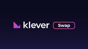 Swap your crypto instantly using Klever Wallet