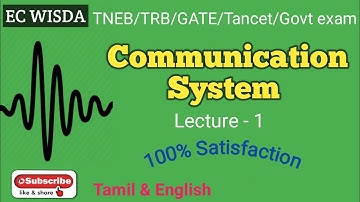Communication system in TAMIL-GATE/TNEB/TRB/Tancet/ All Govt exams free Coaching - 100% Satisfaction