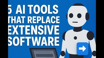 5 Free AI Tools That Replace Expensive Software (Save Time & Money!)