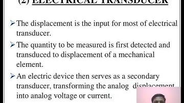 Transducers - Classification, Types, and Working Principles | Instrumentation & Control