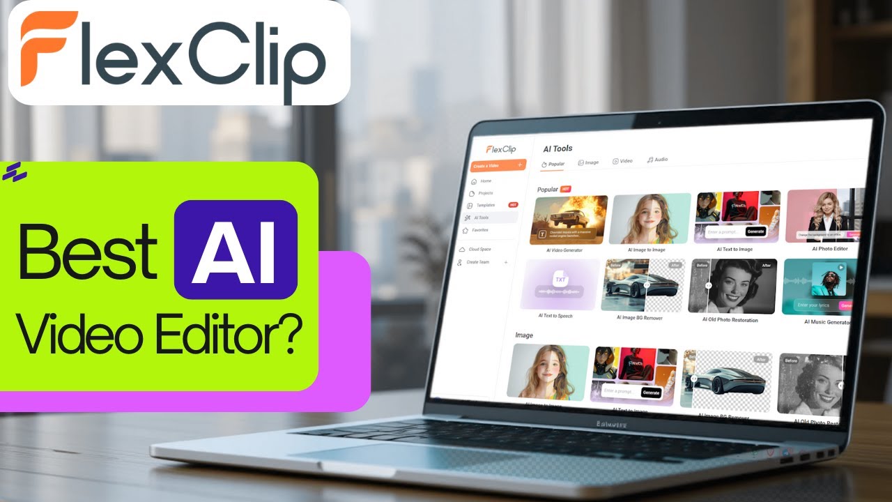 FlexClip AI Review & Demo: Best AI Video Generator App?